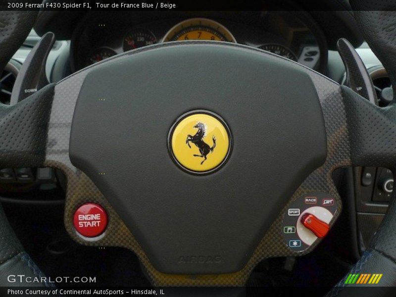 Tour de France Blue / Beige 2009 Ferrari F430 Spider F1