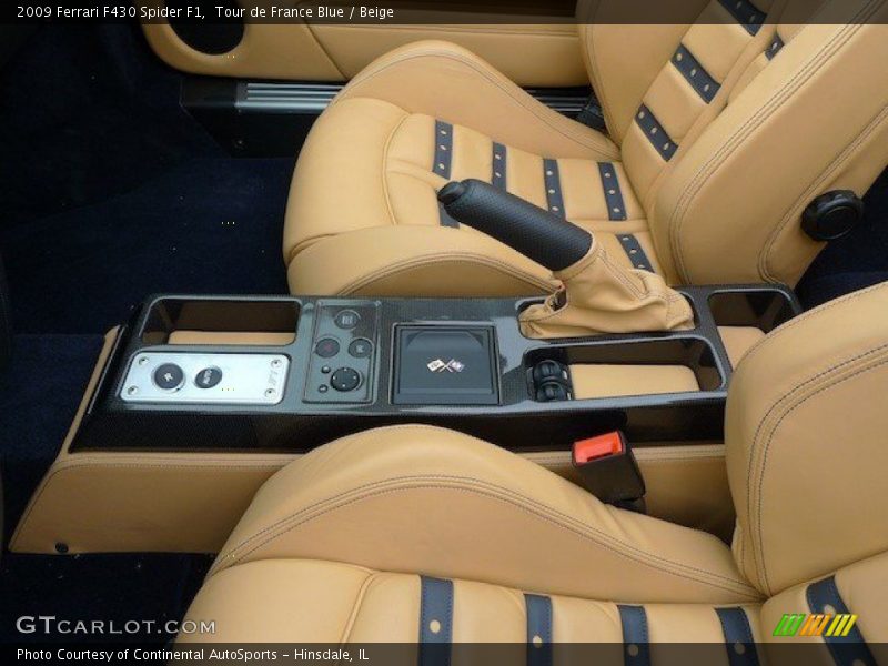 Tour de France Blue / Beige 2009 Ferrari F430 Spider F1