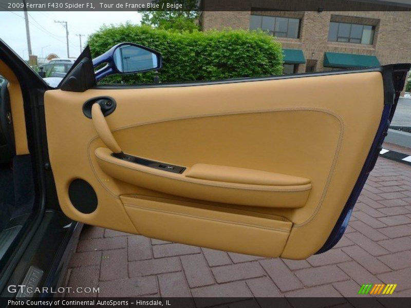 Door Panel of 2009 F430 Spider F1