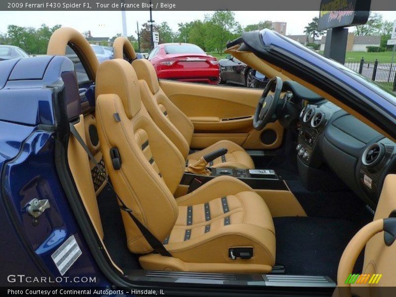 Tour de France Blue / Beige 2009 Ferrari F430 Spider F1