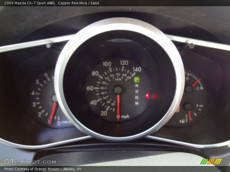 Copper Red Mica / Sand 2009 Mazda CX-7 Sport AWD