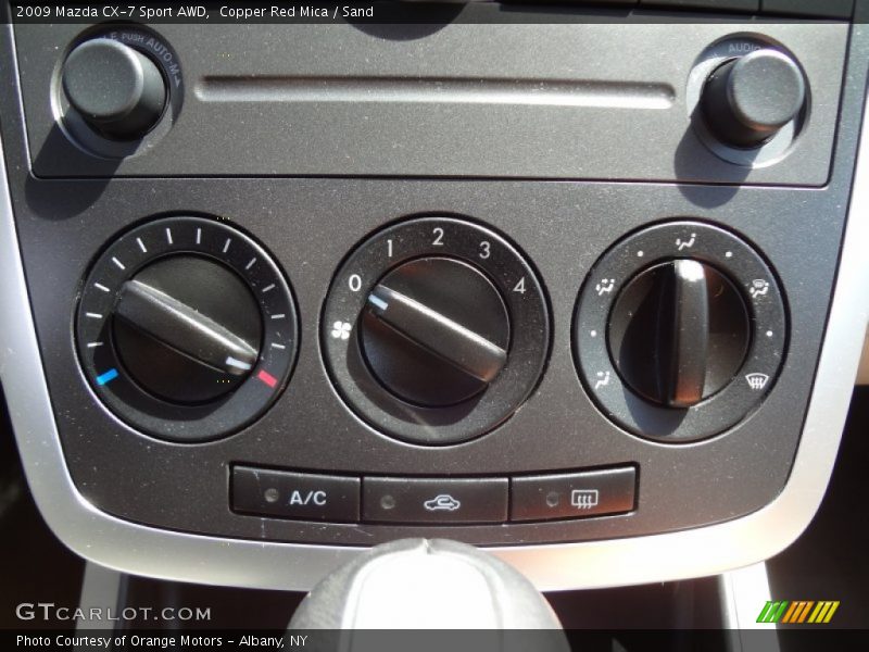 Copper Red Mica / Sand 2009 Mazda CX-7 Sport AWD