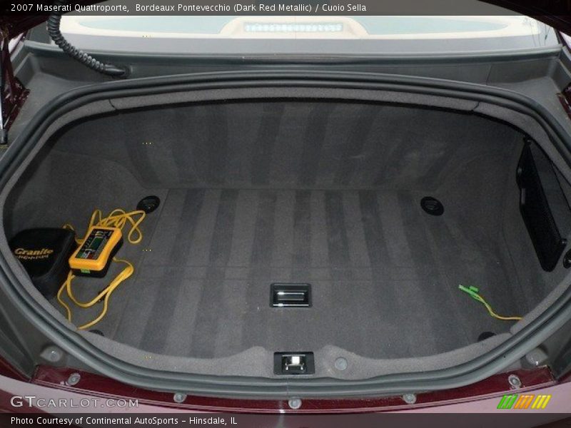 2007 Quattroporte  Trunk