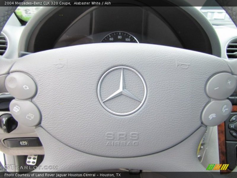 Alabaster White / Ash 2004 Mercedes-Benz CLK 320 Coupe
