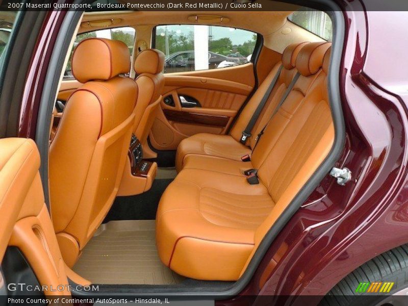 Rear Seat of 2007 Quattroporte 