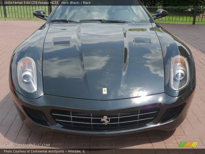 Nero (Black) / Black 2009 Ferrari 599 GTB Fiorano HGTE
