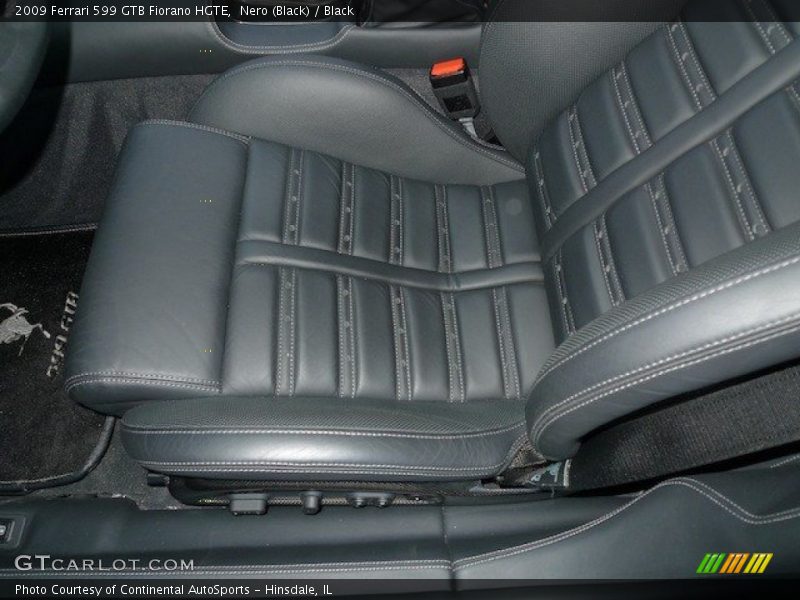 Nero (Black) / Black 2009 Ferrari 599 GTB Fiorano HGTE
