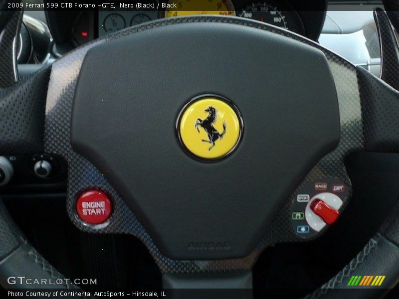 Nero (Black) / Black 2009 Ferrari 599 GTB Fiorano HGTE