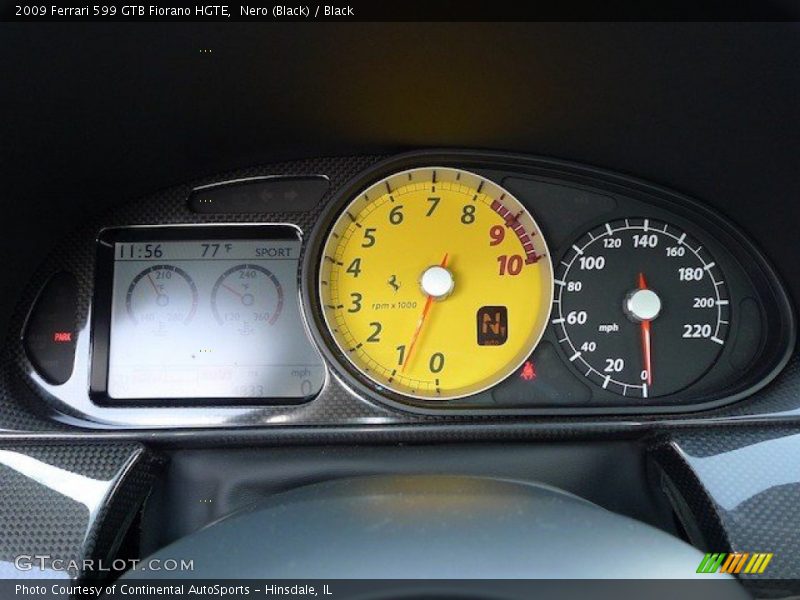  2009 599 GTB Fiorano HGTE HGTE Gauges