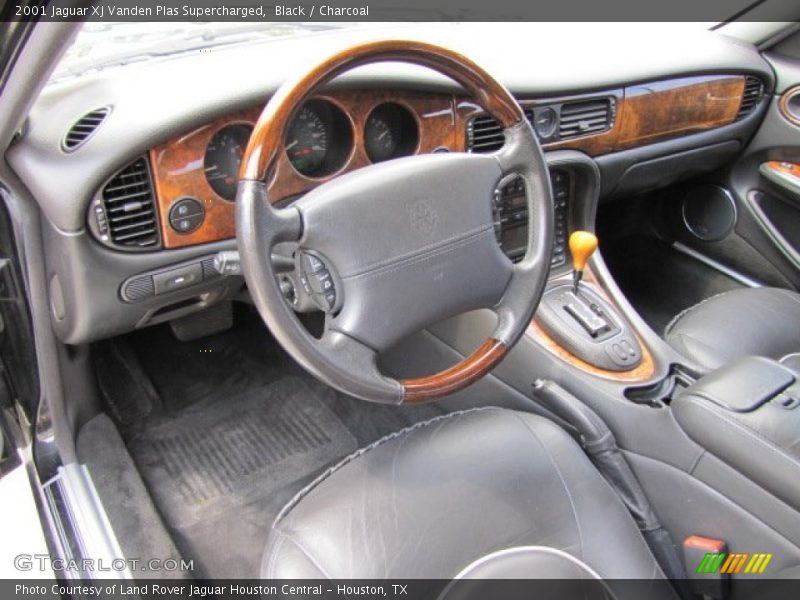 Charcoal Interior - 2001 XJ Vanden Plas Supercharged 