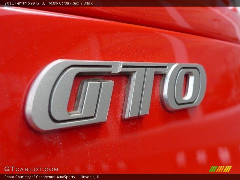 GTO badge - 2011 Ferrari 599 GTO