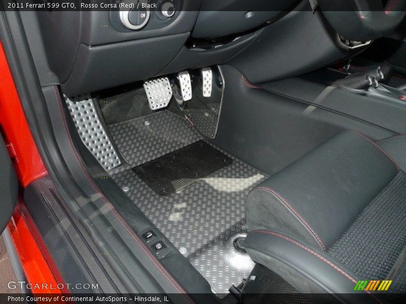 Rosso Corsa (Red) / Black 2011 Ferrari 599 GTO