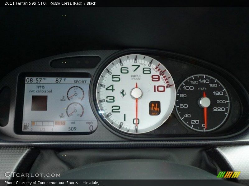  2011 599 GTO GTO Gauges