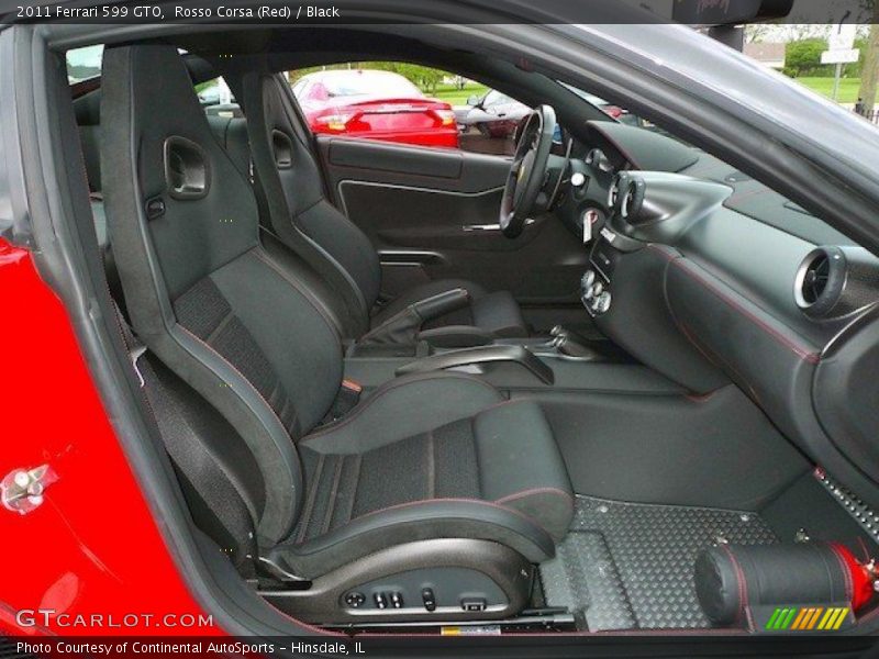 Rosso Corsa (Red) / Black 2011 Ferrari 599 GTO
