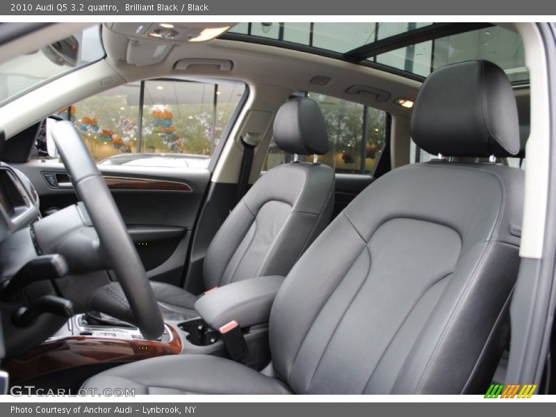 Brilliant Black / Black 2010 Audi Q5 3.2 quattro