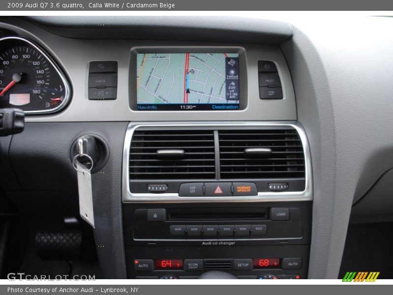 Calla White / Cardamom Beige 2009 Audi Q7 3.6 quattro