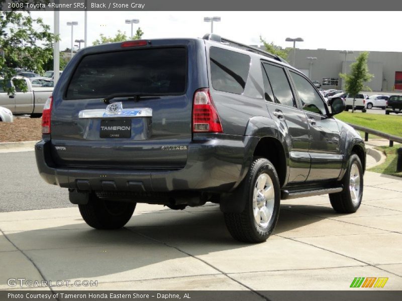Black / Stone Gray 2008 Toyota 4Runner SR5