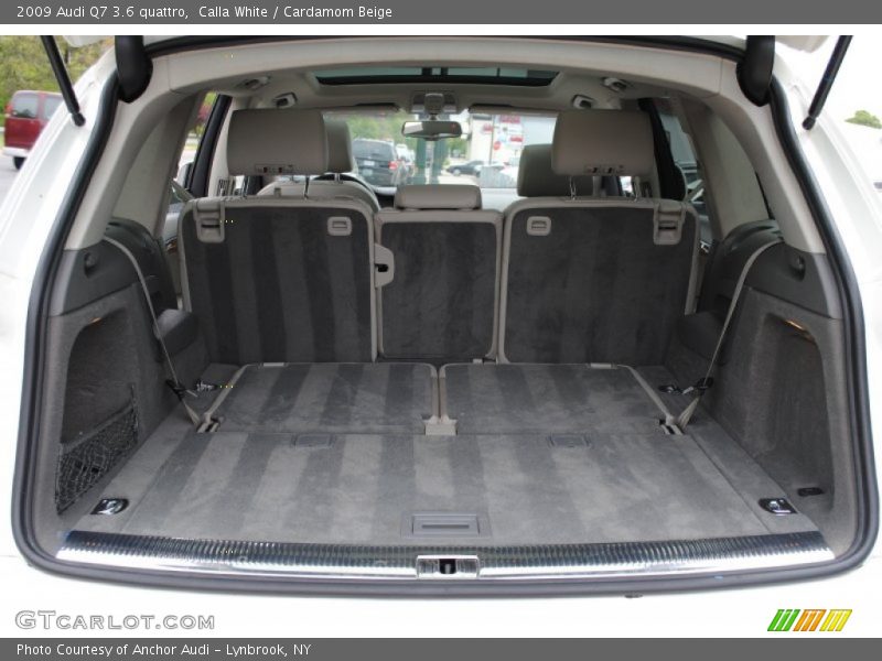 Calla White / Cardamom Beige 2009 Audi Q7 3.6 quattro