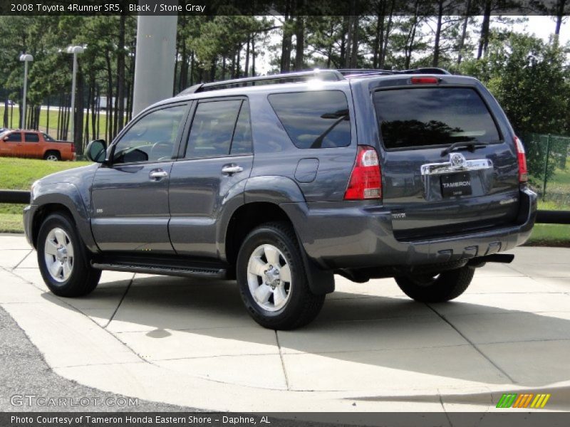 Black / Stone Gray 2008 Toyota 4Runner SR5