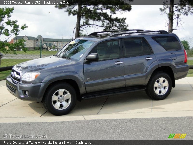 Black / Stone Gray 2008 Toyota 4Runner SR5