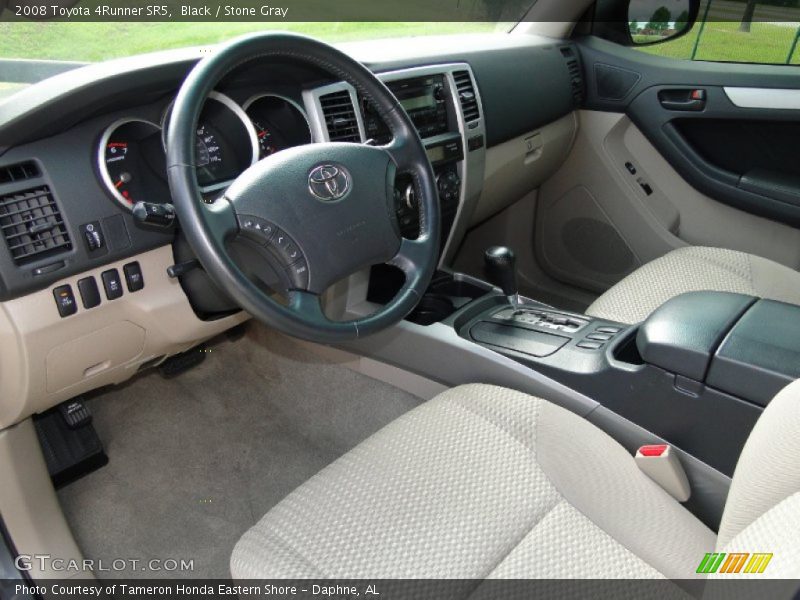 Black / Stone Gray 2008 Toyota 4Runner SR5