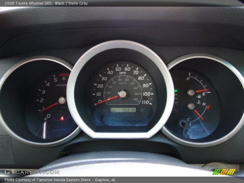Black / Stone Gray 2008 Toyota 4Runner SR5