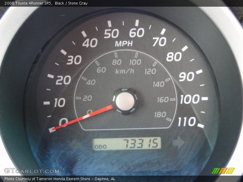 Black / Stone Gray 2008 Toyota 4Runner SR5