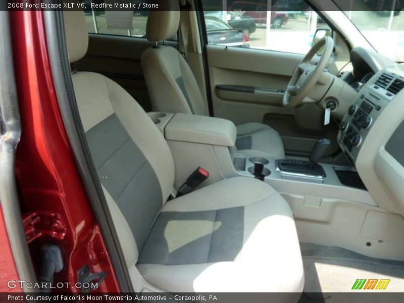 Redfire Metallic / Stone 2008 Ford Escape XLT V6