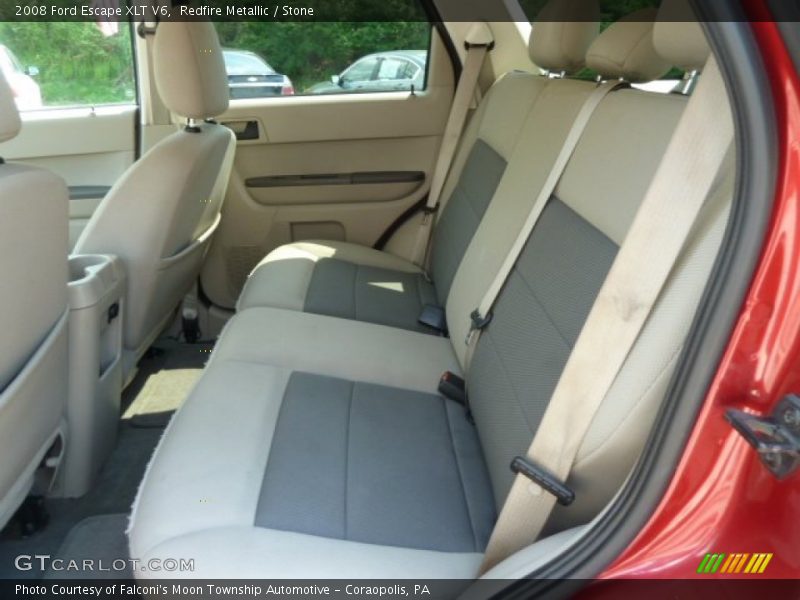 Redfire Metallic / Stone 2008 Ford Escape XLT V6