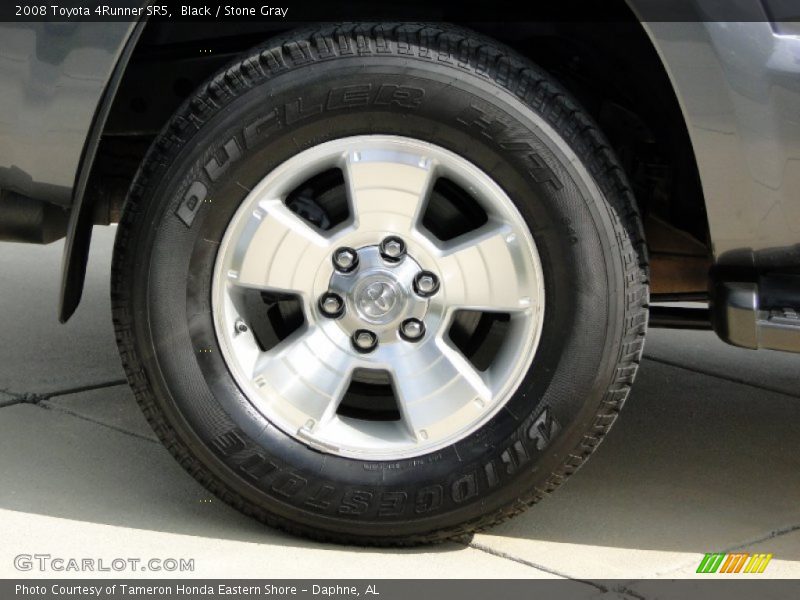 Black / Stone Gray 2008 Toyota 4Runner SR5