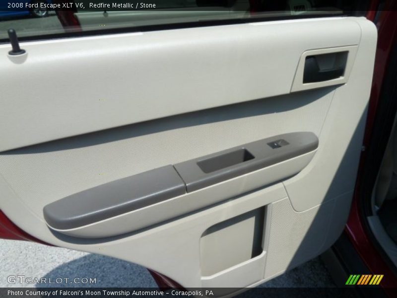 Redfire Metallic / Stone 2008 Ford Escape XLT V6