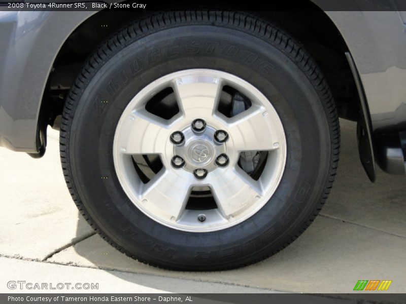 Black / Stone Gray 2008 Toyota 4Runner SR5
