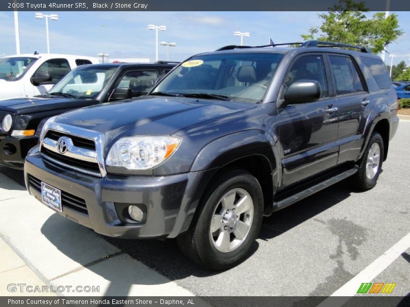 Black / Stone Gray 2008 Toyota 4Runner SR5