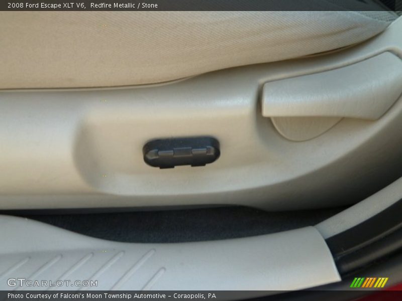 Redfire Metallic / Stone 2008 Ford Escape XLT V6