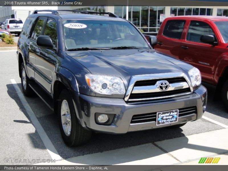 Black / Stone Gray 2008 Toyota 4Runner SR5