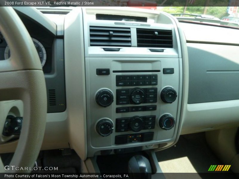 Redfire Metallic / Stone 2008 Ford Escape XLT V6