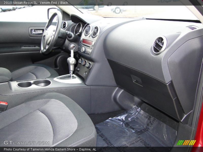 Venom Red / Black 2010 Nissan Rogue SL