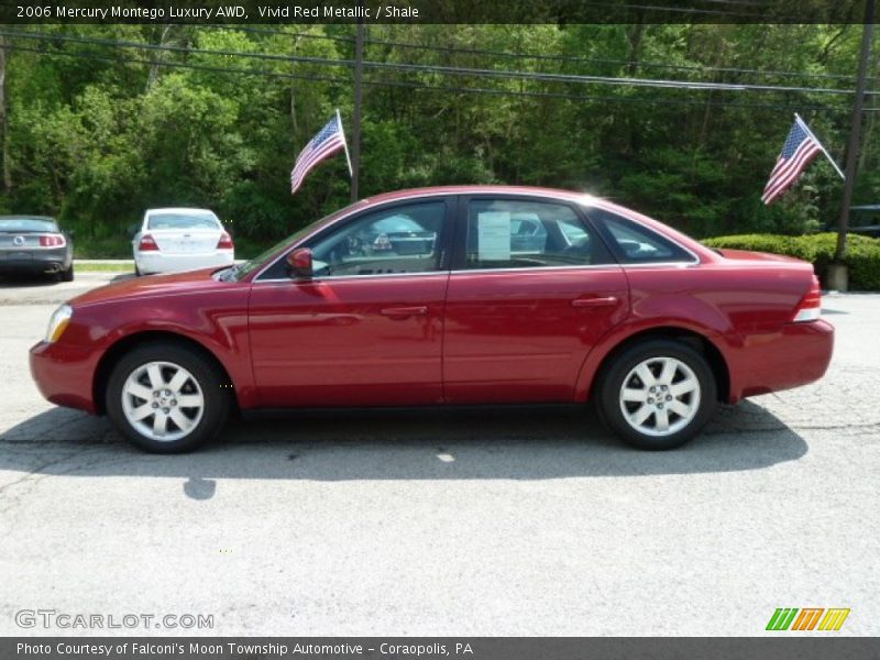  2006 Montego Luxury AWD Vivid Red Metallic