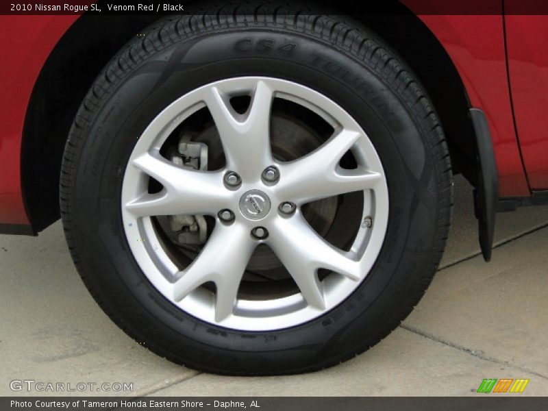 Venom Red / Black 2010 Nissan Rogue SL