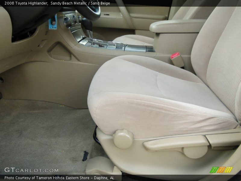 Sandy Beach Metallic / Sand Beige 2008 Toyota Highlander