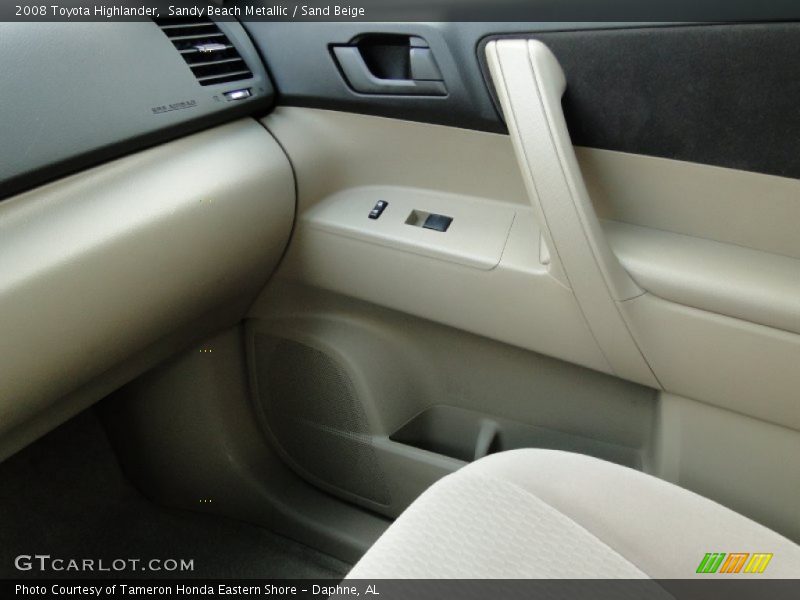 Sandy Beach Metallic / Sand Beige 2008 Toyota Highlander