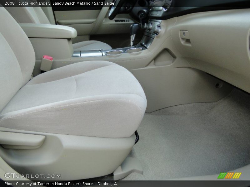 Sandy Beach Metallic / Sand Beige 2008 Toyota Highlander
