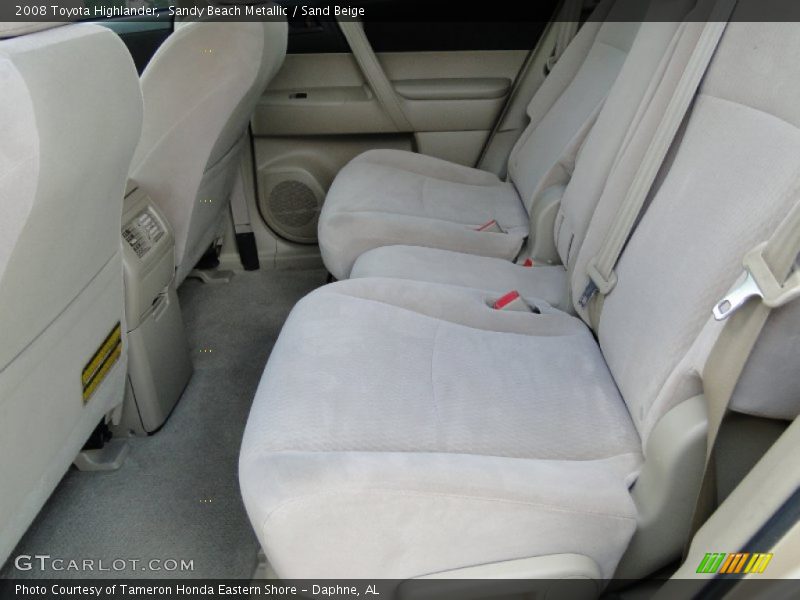 Sandy Beach Metallic / Sand Beige 2008 Toyota Highlander