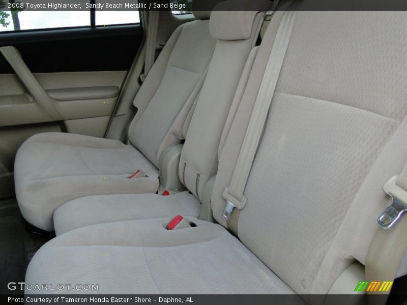 Sandy Beach Metallic / Sand Beige 2008 Toyota Highlander