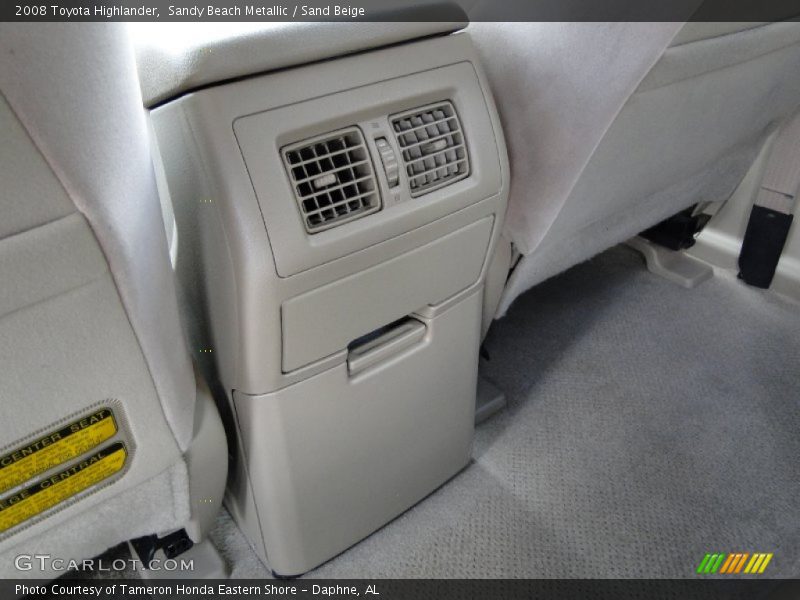 Sandy Beach Metallic / Sand Beige 2008 Toyota Highlander