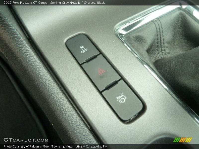 Sterling Gray Metallic / Charcoal Black 2012 Ford Mustang GT Coupe