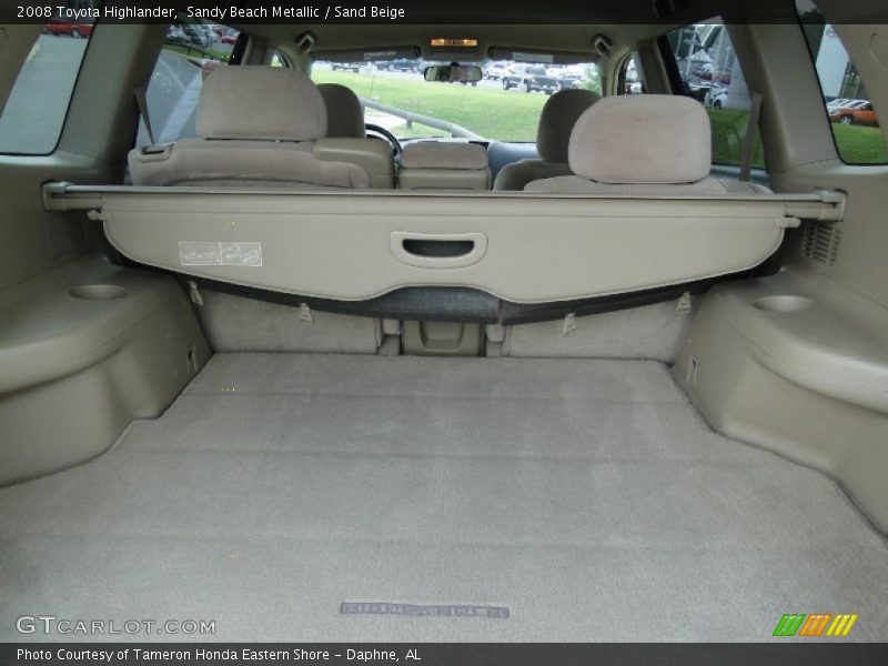 Sandy Beach Metallic / Sand Beige 2008 Toyota Highlander