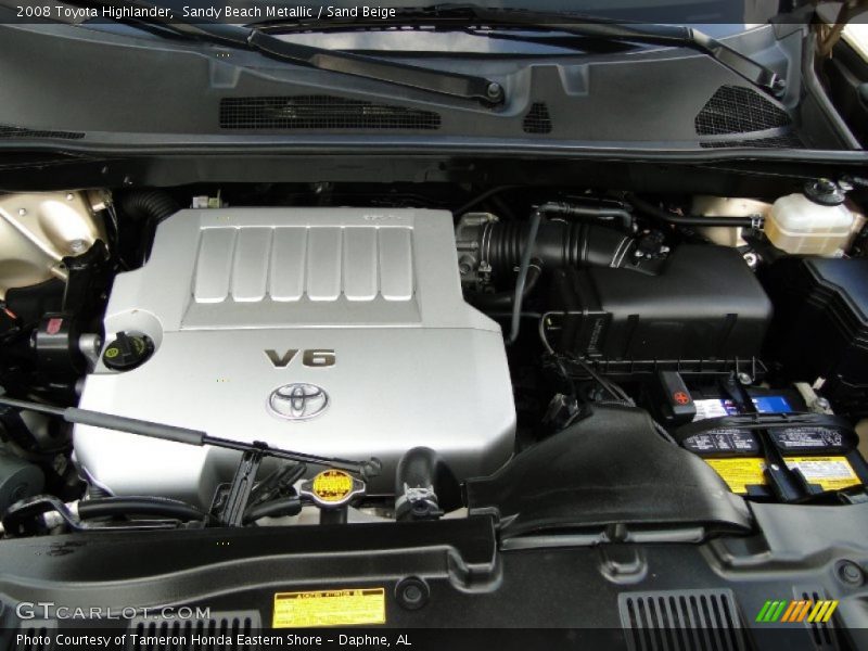 Sandy Beach Metallic / Sand Beige 2008 Toyota Highlander