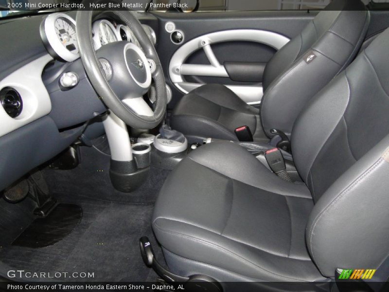 Hyper Blue Metallic / Panther Black 2005 Mini Cooper Hardtop
