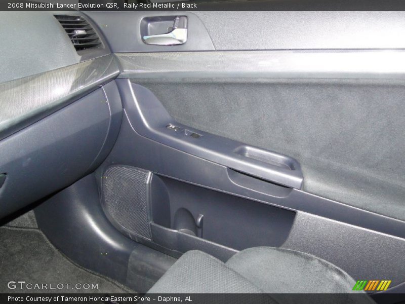Rally Red Metallic / Black 2008 Mitsubishi Lancer Evolution GSR